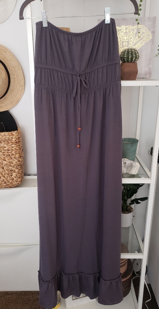 Women's Strapless Cotten Sundress